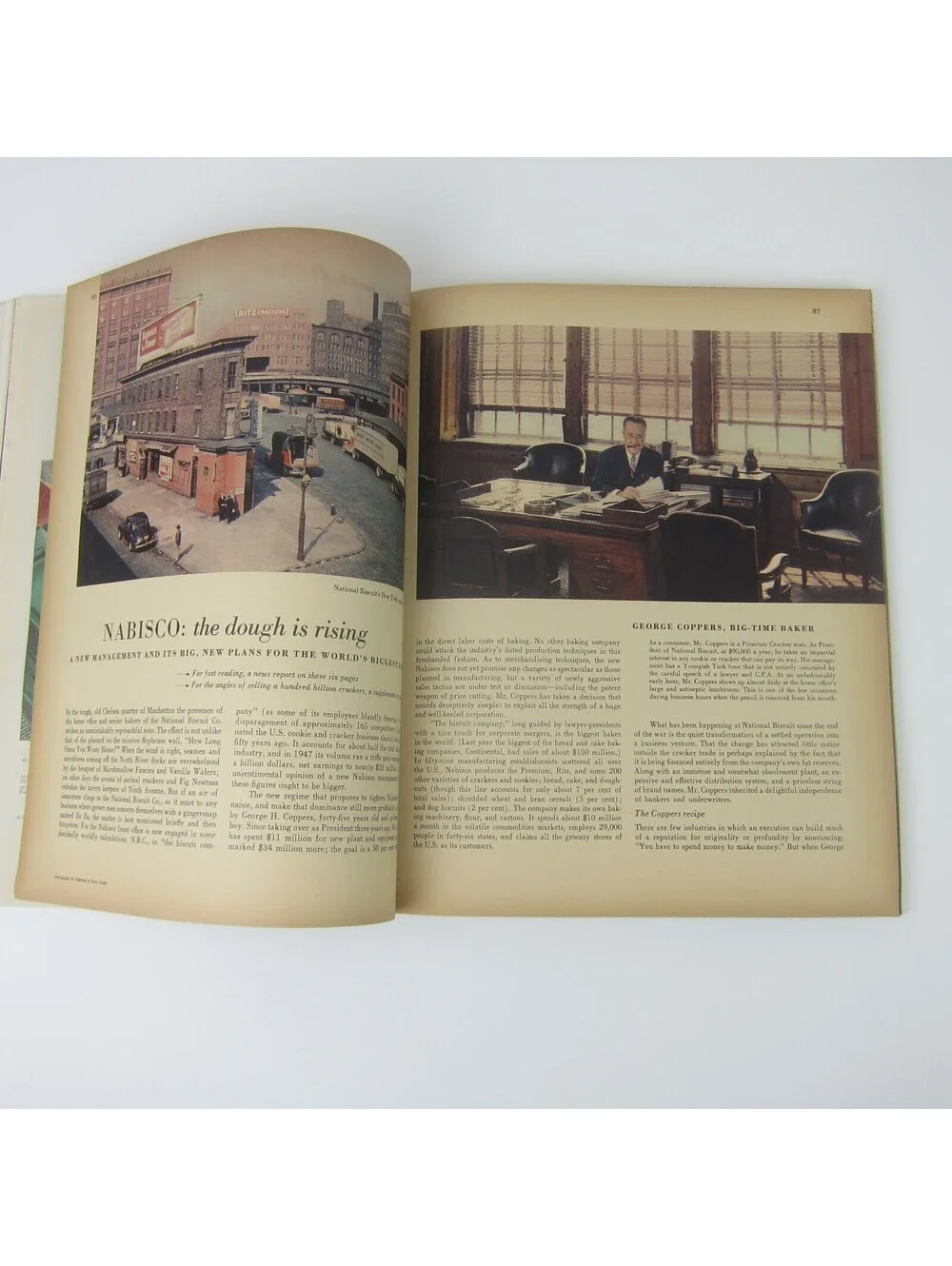 Vintage FORTUNE Magazine June 1948 Oldsmobile, Cadillac, Austin England Car Ads